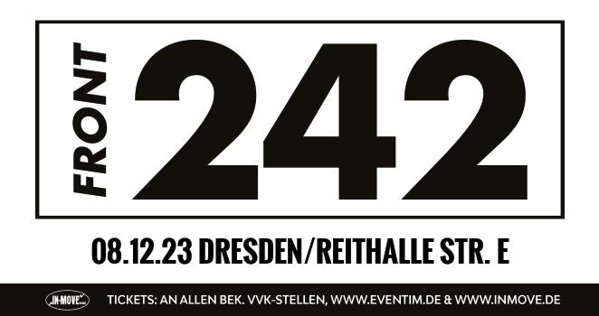 Featured image for “FRONT 242 + Support // DRESDEN // Reithalle Str. E”